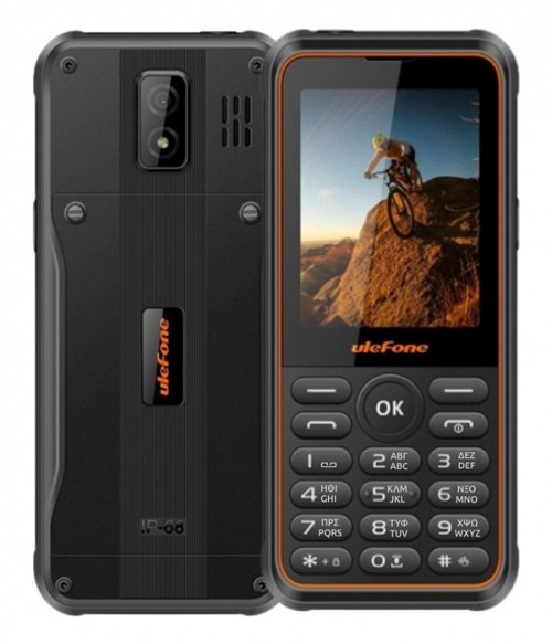 ULEFONE κινητό τηλέφωνο Armor Mini 3, IP68, 2.8", dual SIM, μαύρο ARMORMINI3-BK